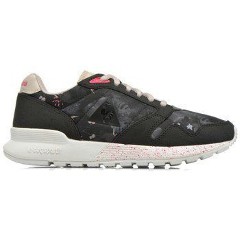 Le Coq Sportif Chaussures Omega Hiver Floral Noir/Grey Morn W H16 - Noir Basses Femme